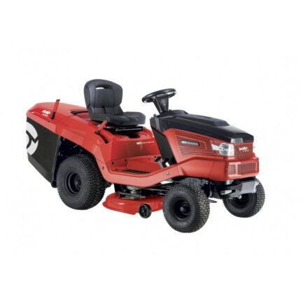 Hydrostatischer Rasentraktor mit Hecksammler